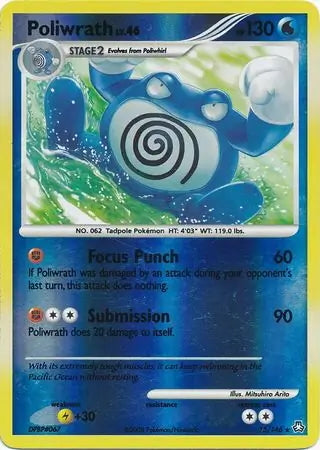 Legends Awakened Poliwrath #35/146 reverse holo